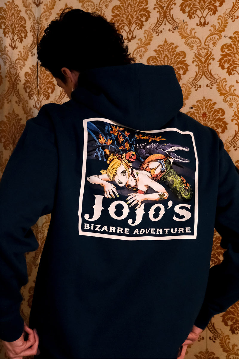 JoJo's Bizarre Adventure: Part 6 Stone Ocean Pull Over Hoodie