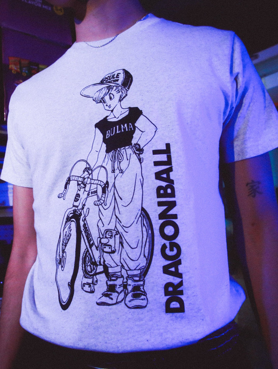 Within Destruction Bulma Tシャツ ホワイト Sサイズ Within Destruction Blood Sword Bulma Dragon Ball T-shirt