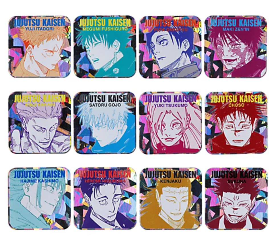 Jujutsu Kaisen Blind Bag Hologram Acrylic Sticker Collection Vol. 1 (12 types / 1 random type)