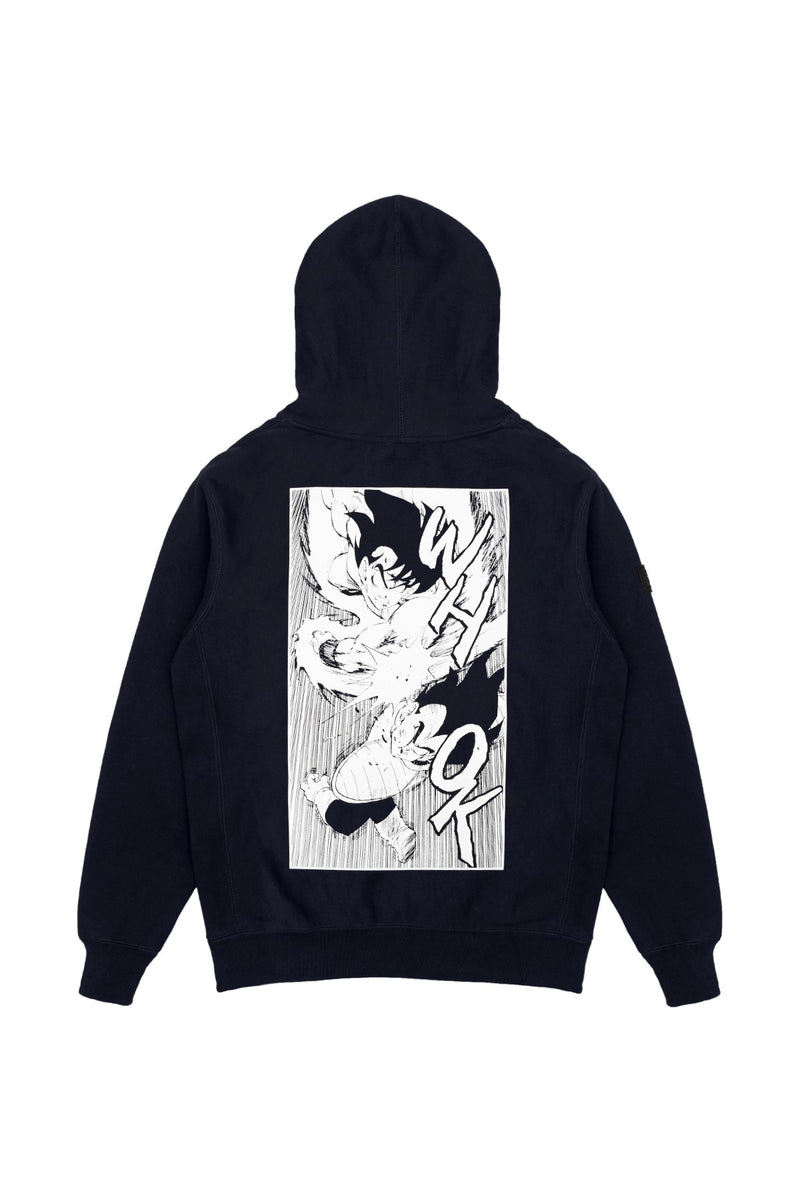 Dragon Ball: Saiyan Arc Goku vs Vegeta Hoodie - Navy