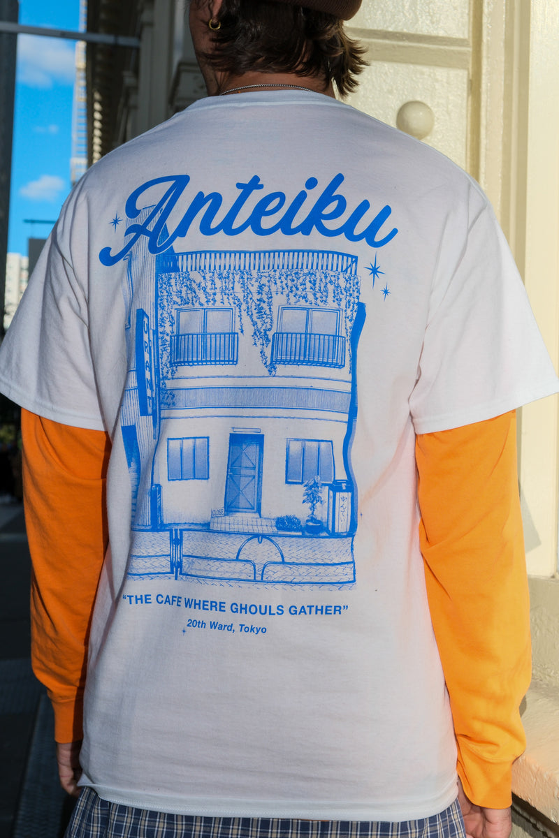 Tokyo Ghoul Cafe Where Ghouls Gather Tee - White – Shonen Jump Store