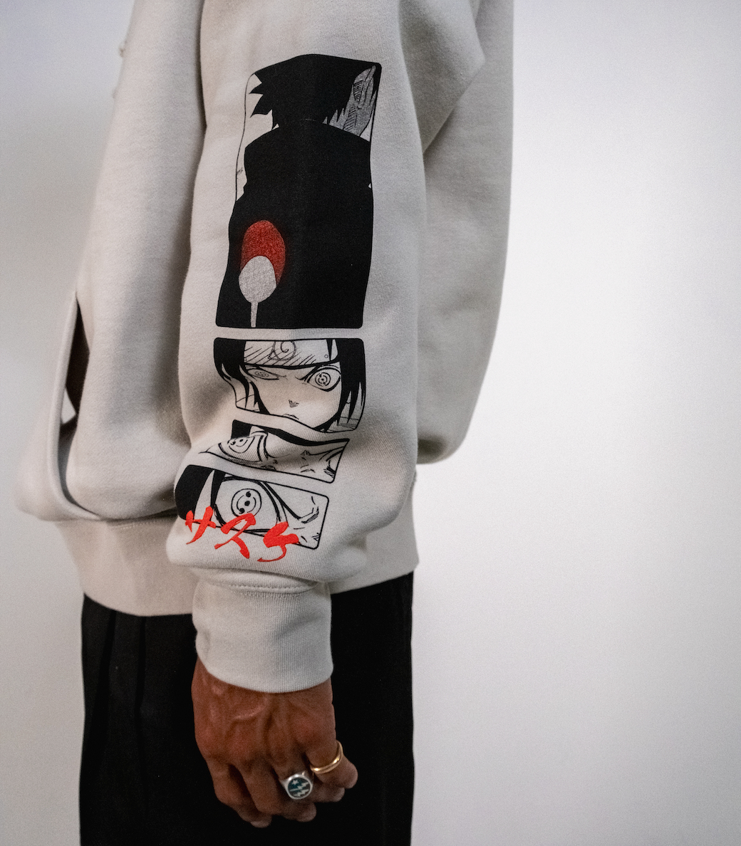 Naruto 25th Sasuke Itachi Hoodie Smoke – Shonen Jump Store