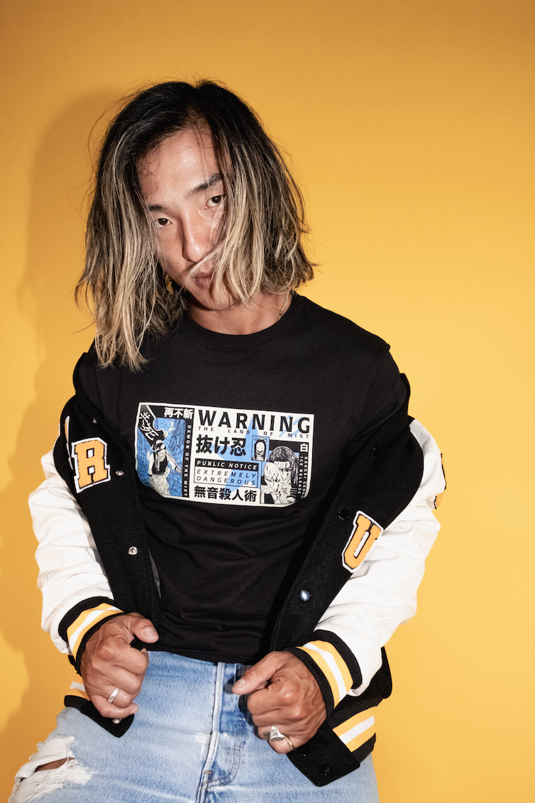 Naruto 25th Haku & Zabuza Tee - Black – Shonen Jump Store