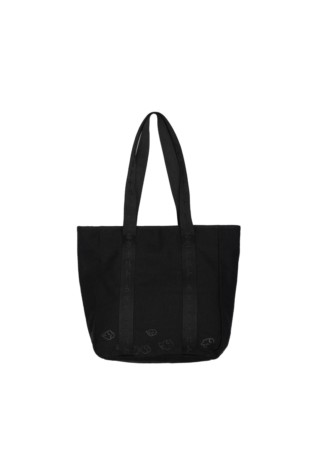 Naruto Shadow Embroidered Tote - Black