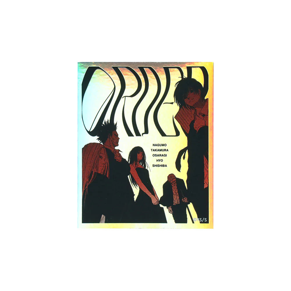 SAKAMOTO DAYS Aurora Sticker Set of 3 [Sakamoto & Shin & Lu / ORDER / Sakamoto & Akao & Nagumo]