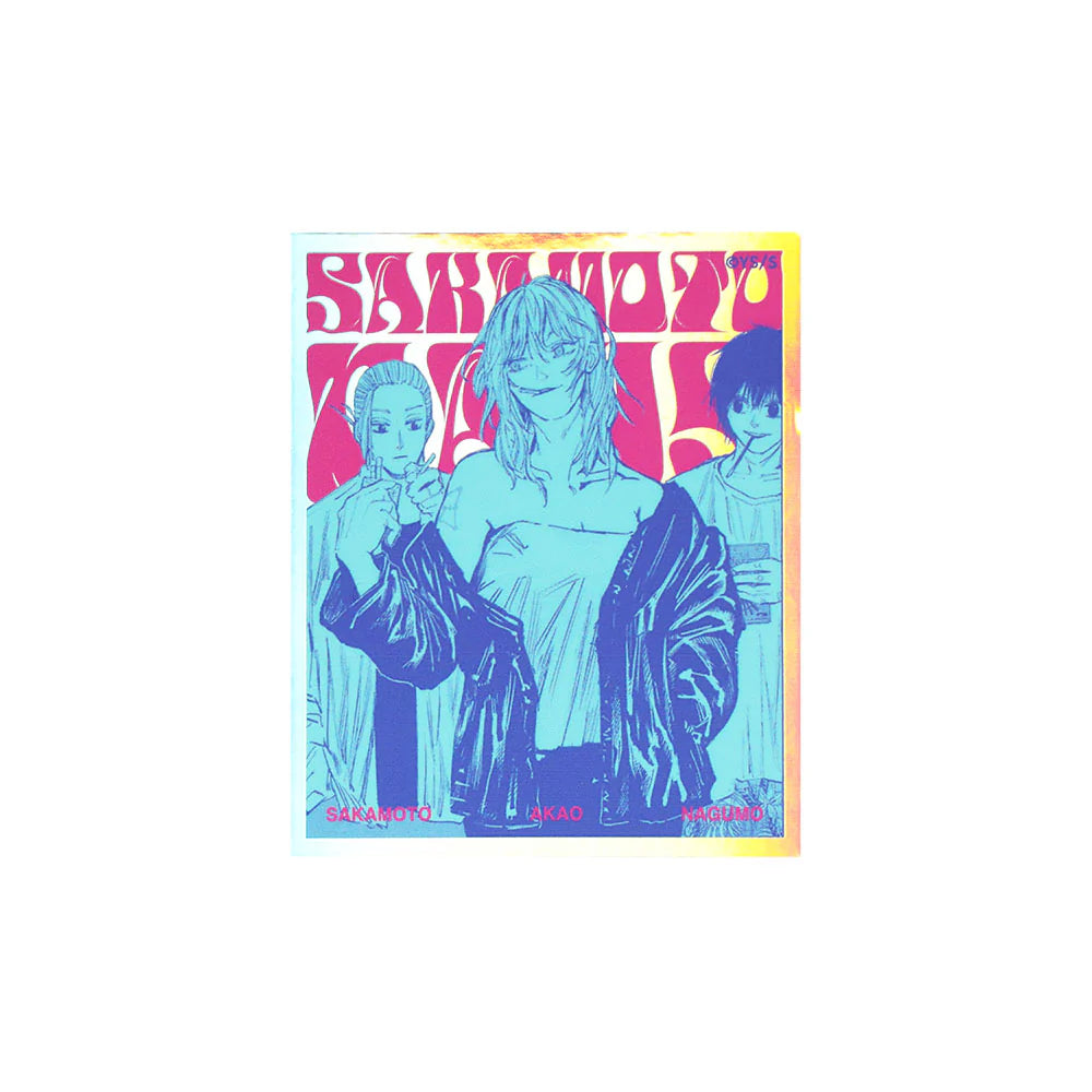 SAKAMOTO DAYS Aurora Sticker Set of 3 [Sakamoto & Shin & Lu / ORDER / Sakamoto & Akao & Nagumo]