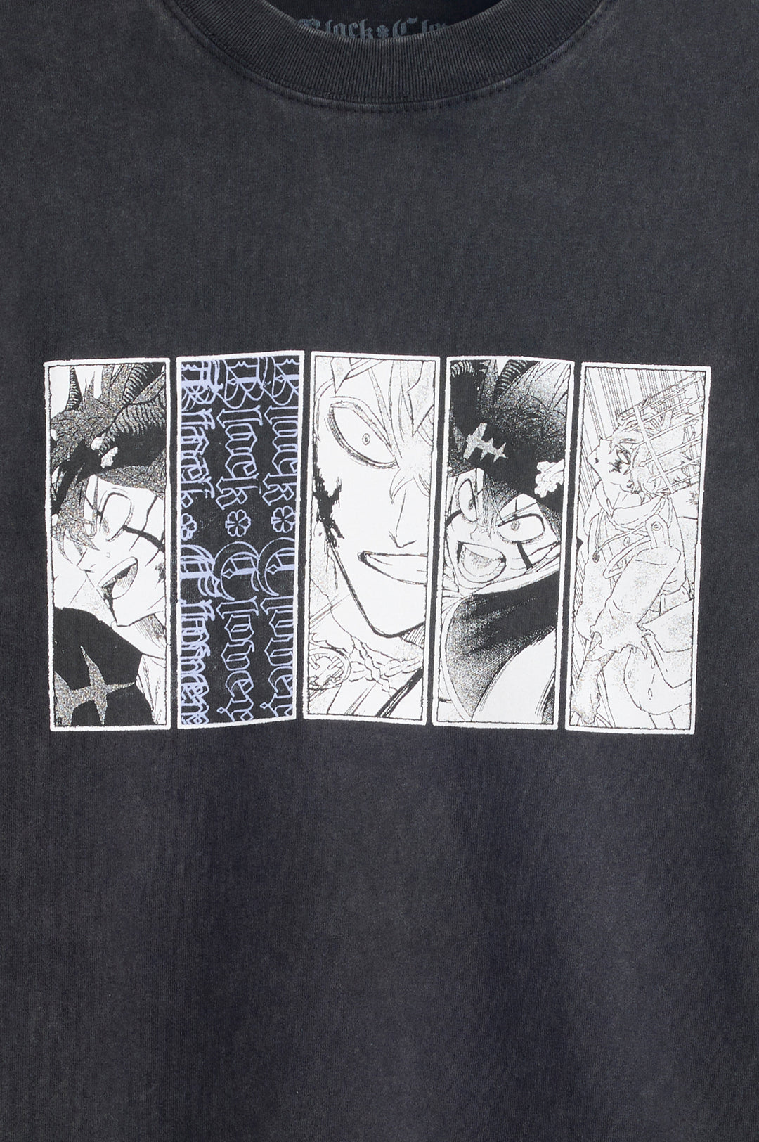 Black Clover Title 2-Fer Tee - Black / White
