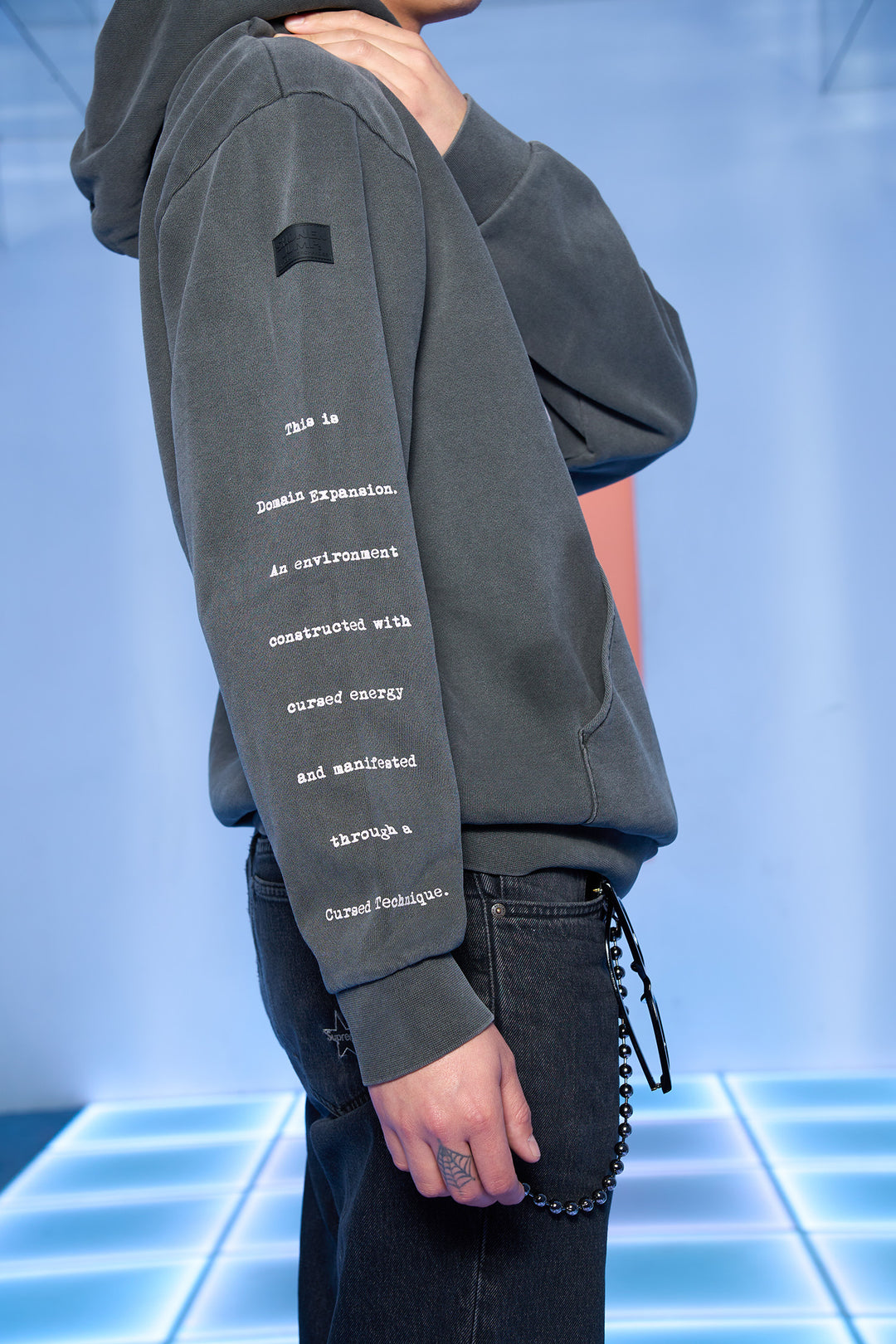 Jujutsu Kaisen Curses Pullover Hoodie - Potassium Black