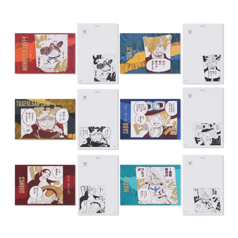 ONE PIECE Blind Sound Effect Postcard Collection Vol. 2 (15 Types in total)