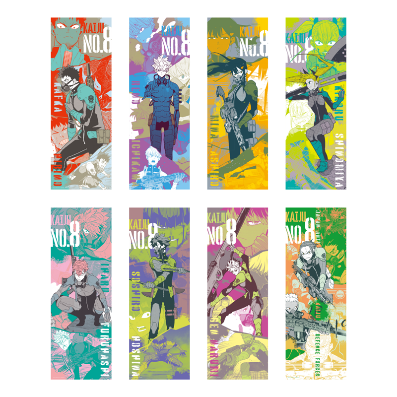 Kaiju No. 8 Blind Box Character Poster Collection (8 types / 1 random type)