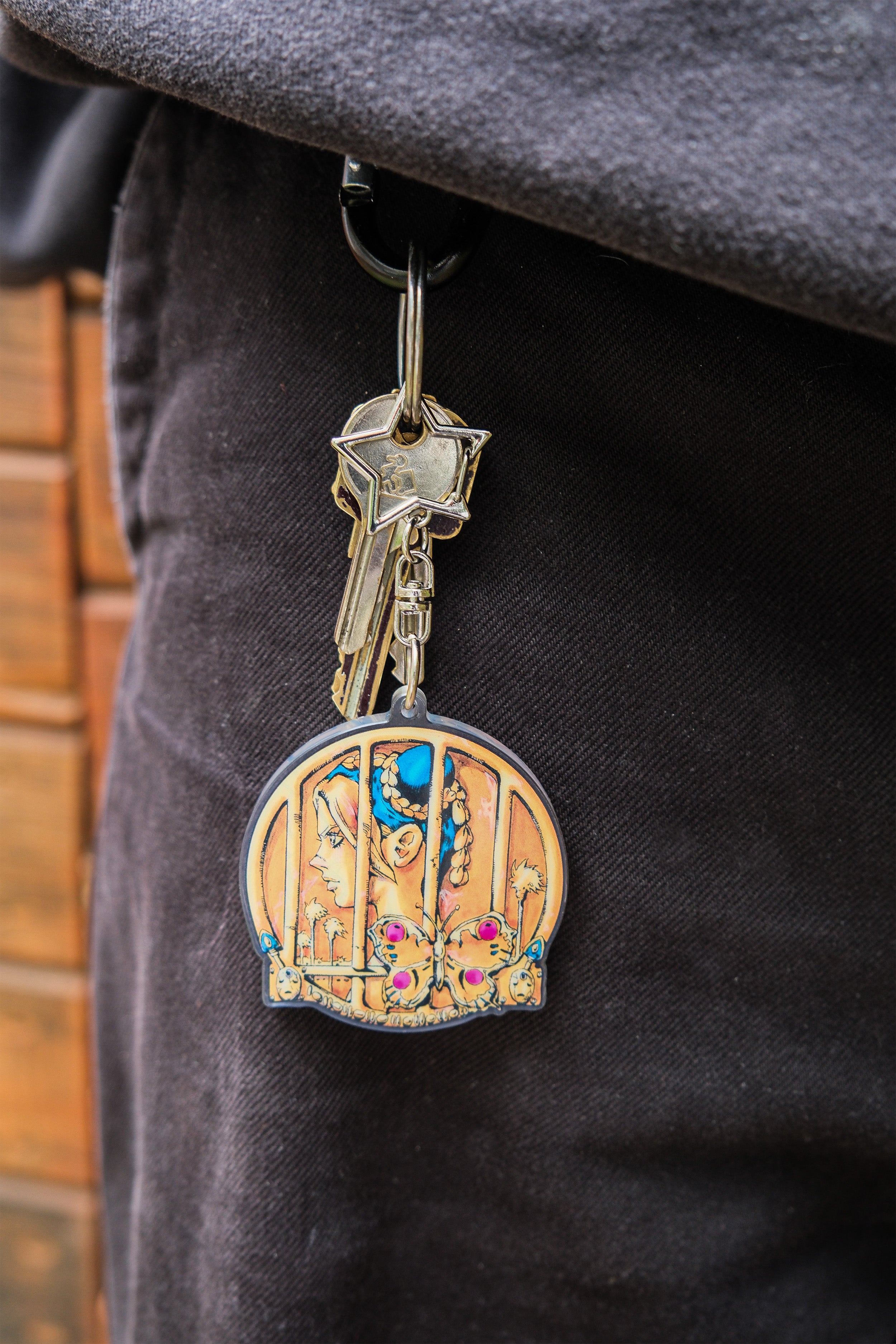 アクセサリー NOYO JoJo's Bizarre Adventure: Part 6 Stone Ocean Acrylic Keychain