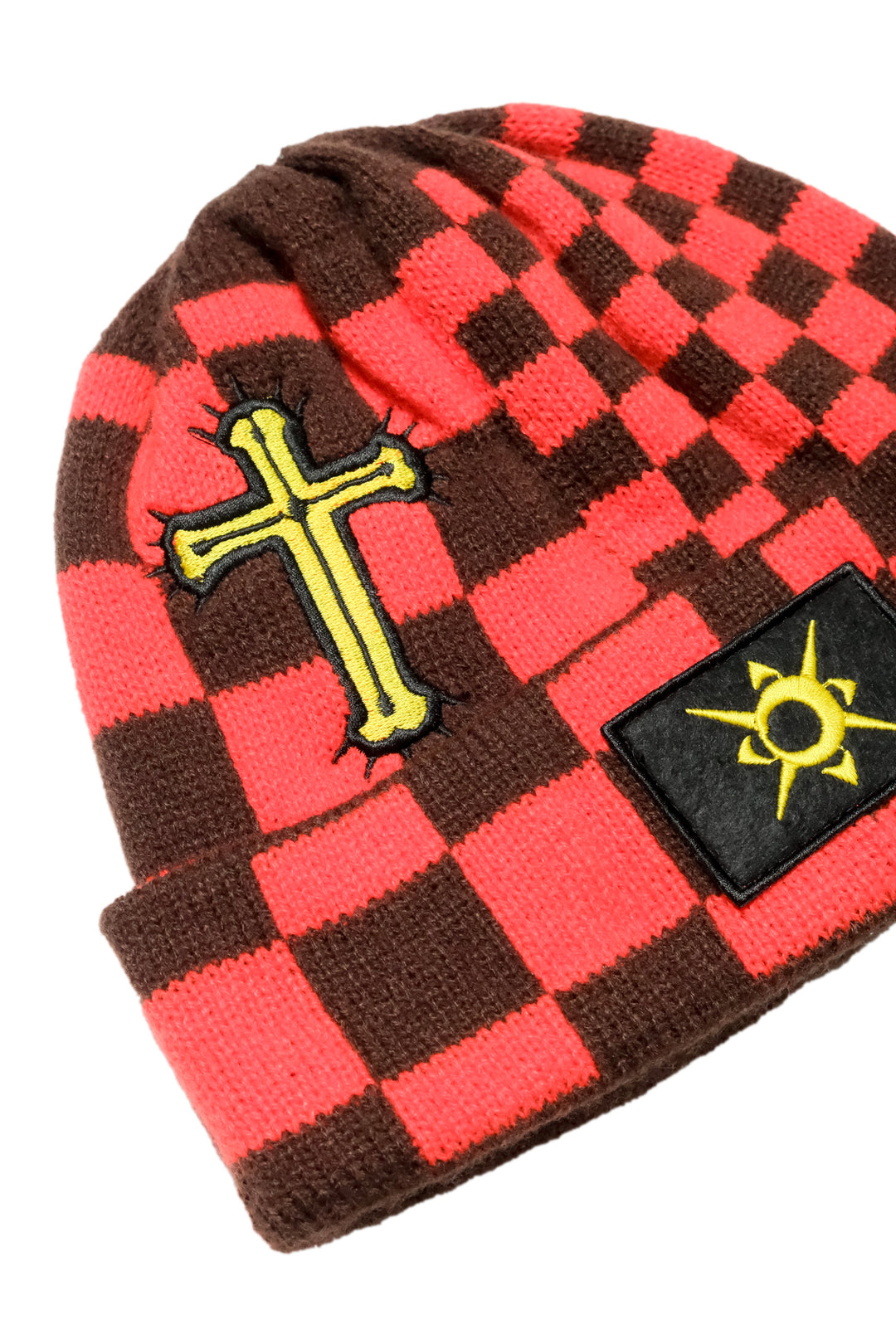 Ultimate Exorcist Kiyoshi Checkered Beanie