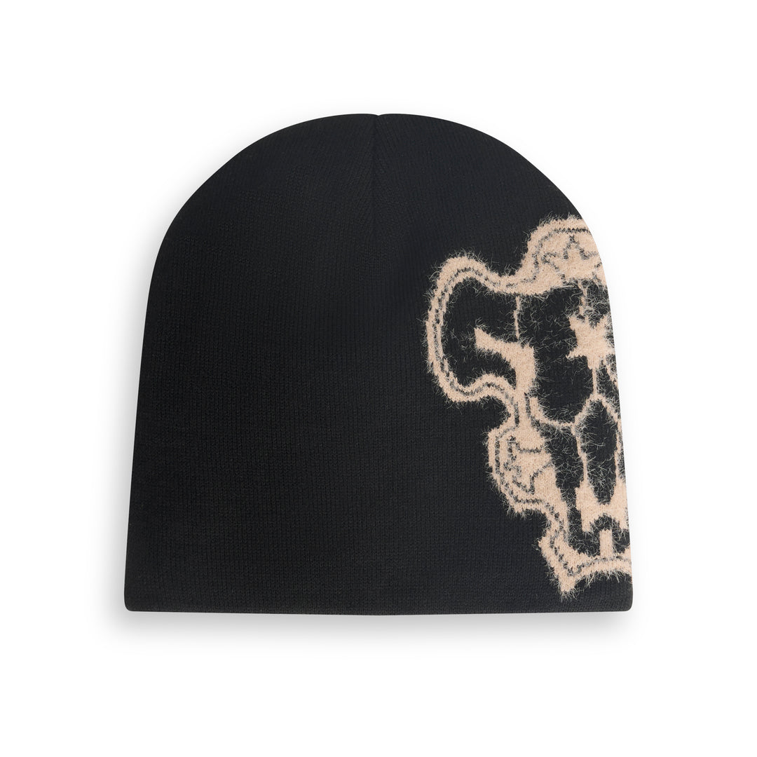 Black Clover Black Bulls Emblem Skull Cap Beanie