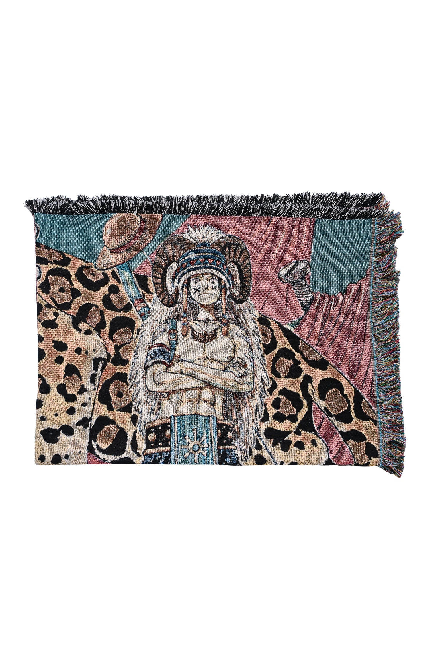 ONE PIECE Classic Jungle Adventures Tapestry Blanket - Multi