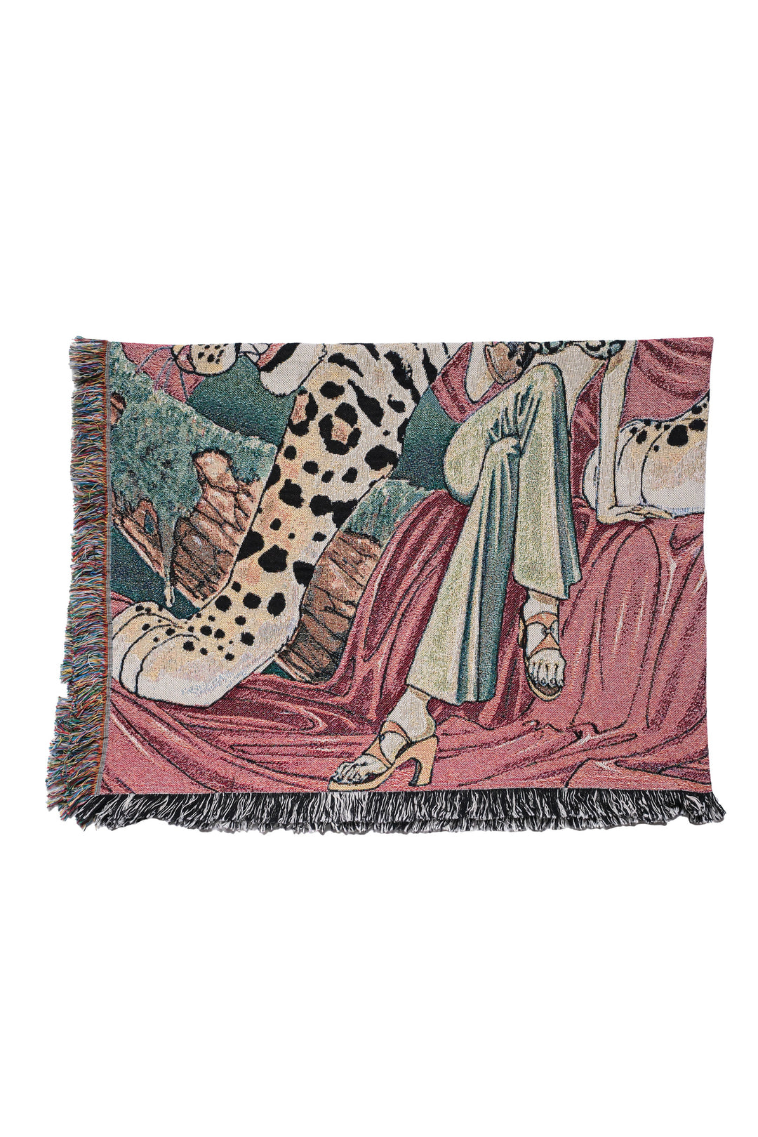 ONE PIECE Classic Jungle Adventures Tapestry Blanket - Multi