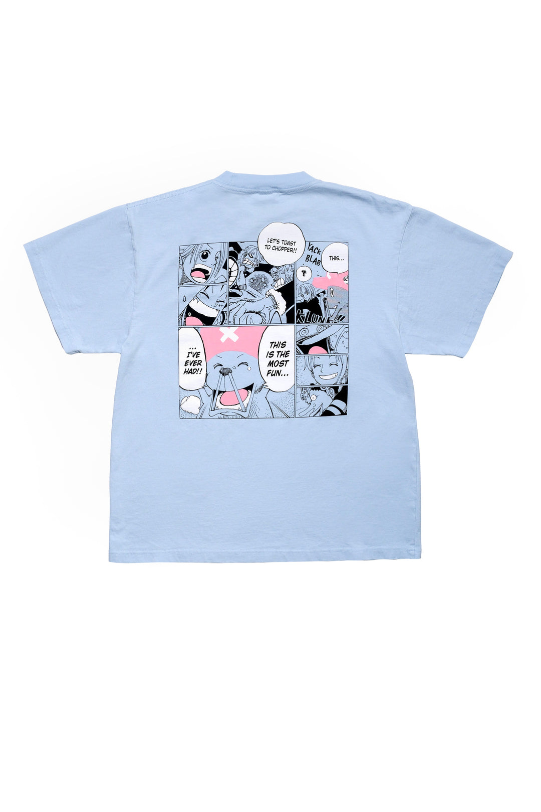 ONE PIECE Chopper Story Tee - Light Blue