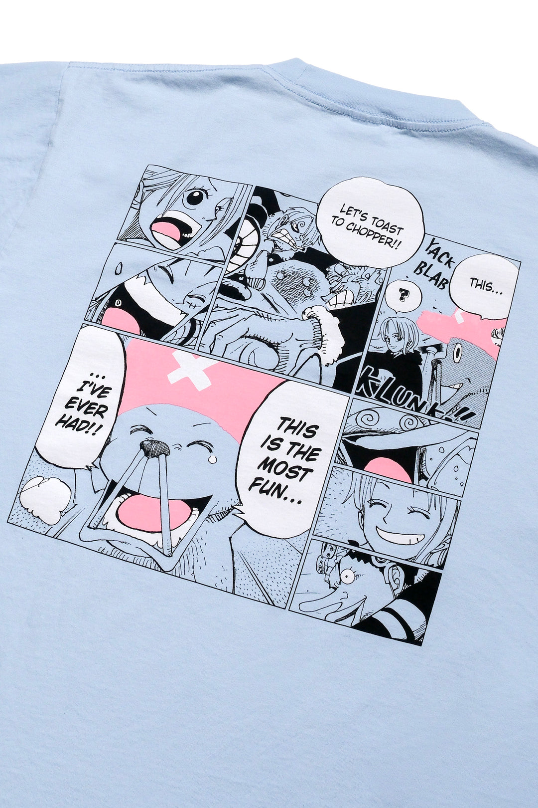 ONE PIECE Chopper Story Tee - Light Blue