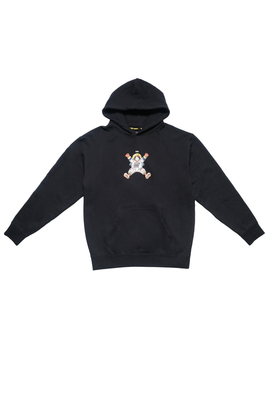 ONE PIECE Classic Luffy In Space Pullover Hoodie - Black