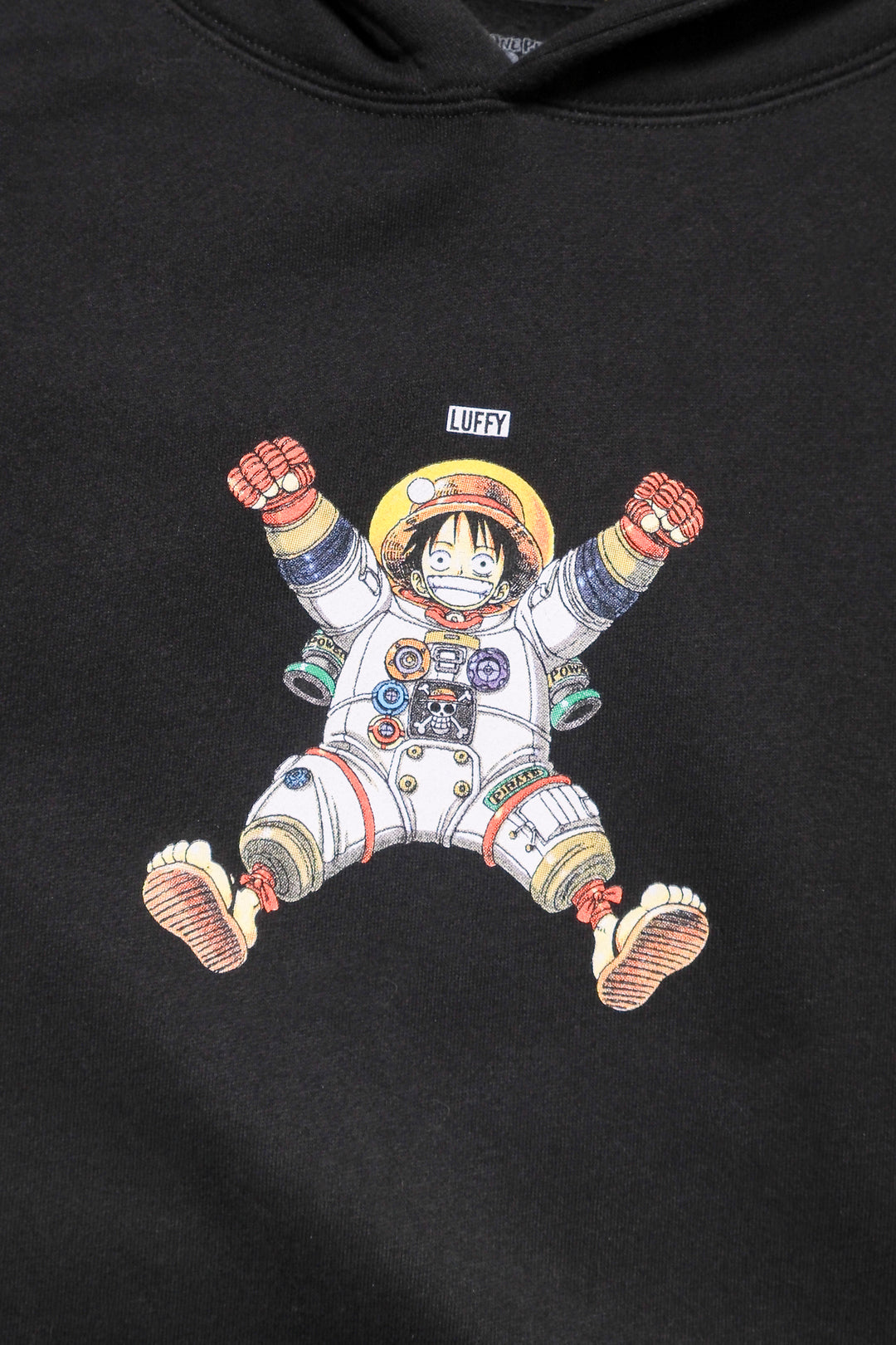 ONE PIECE Classic Luffy In Space Pullover Hoodie - Black