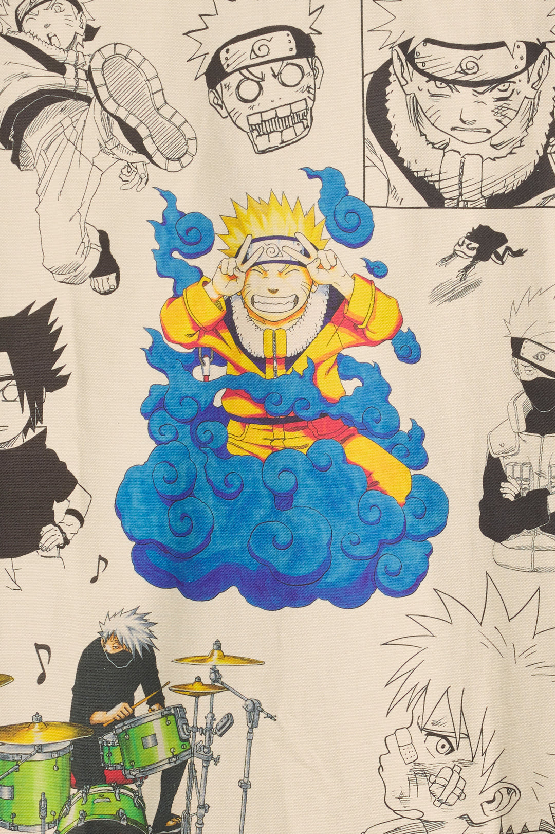 Complex Con 2026: Naruto Doodle Work Jacket - Khaki