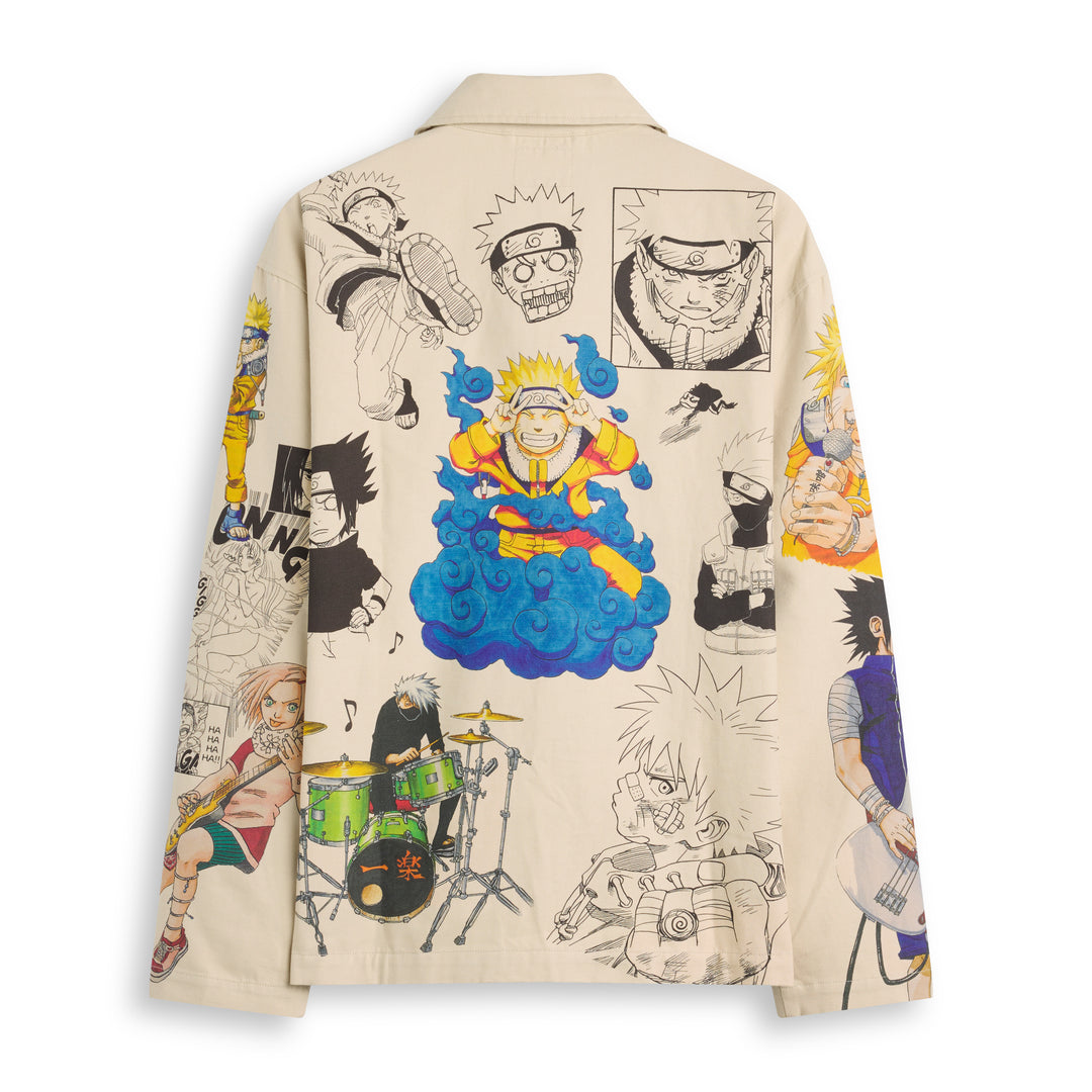 Complex Con 2026: Naruto Doodle Work Jacket - Khaki