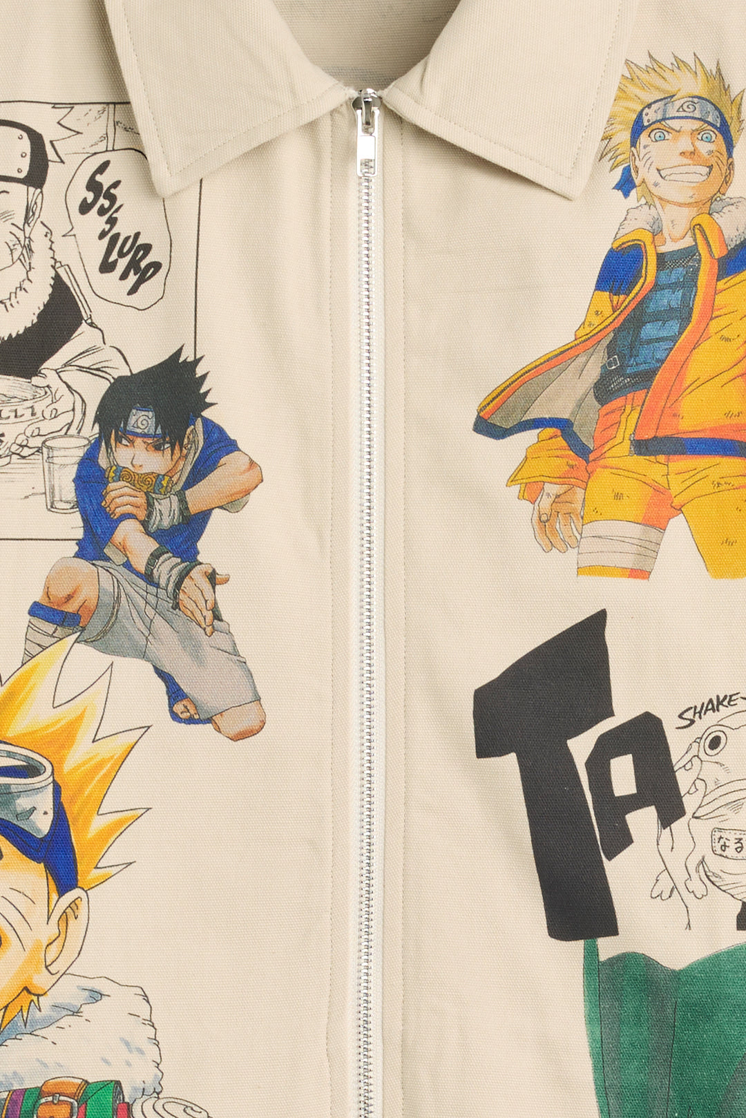 Complex Con 2026: Naruto Doodle Work Jacket - Khaki