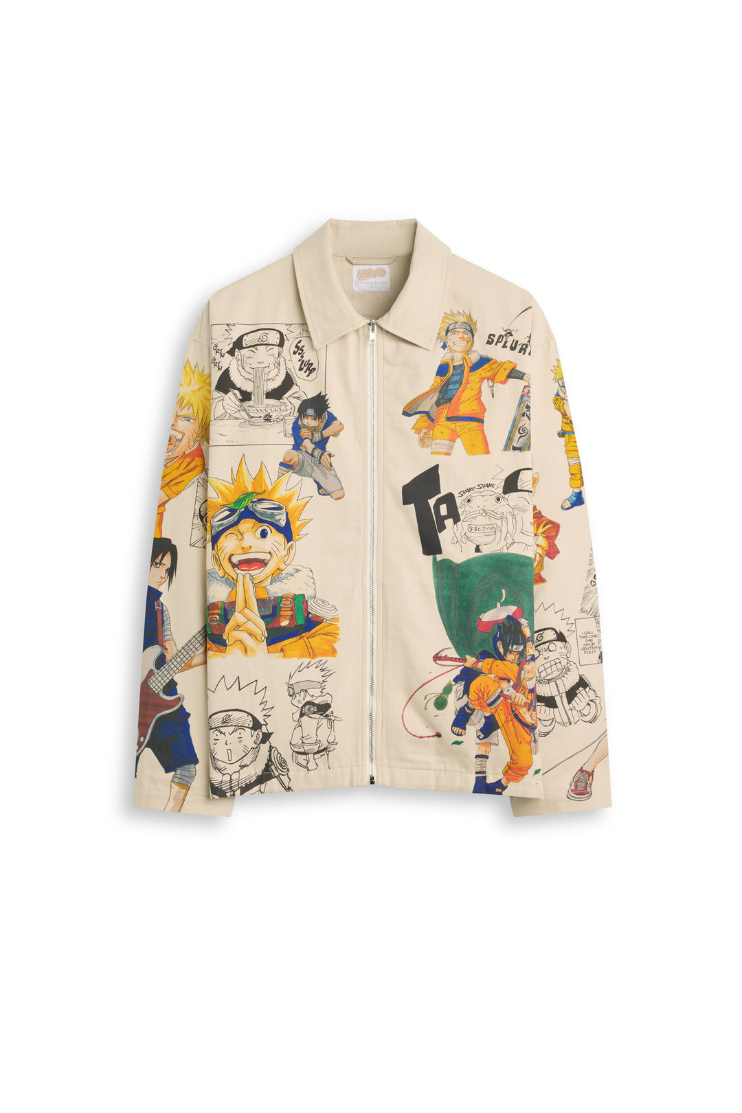 Complex Con 2026: Naruto Doodle Work Jacket - Khaki