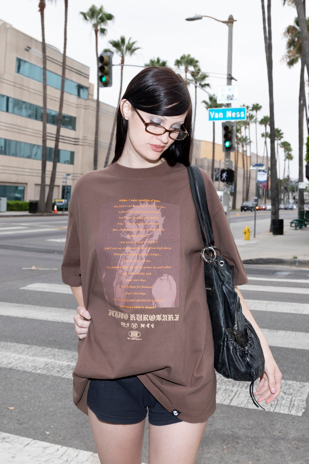 BLEACH Ichigo Final Battle Tee - Chocolate