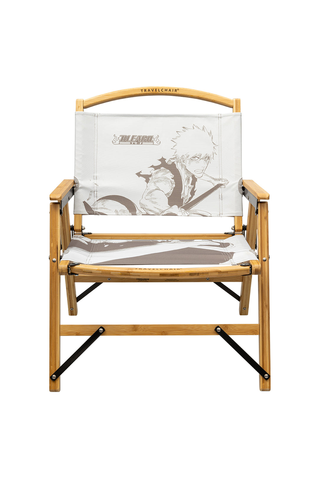 BLEACH's Thousand-Year Blood War Ichigo Bamboo Travel Chair - Sand
