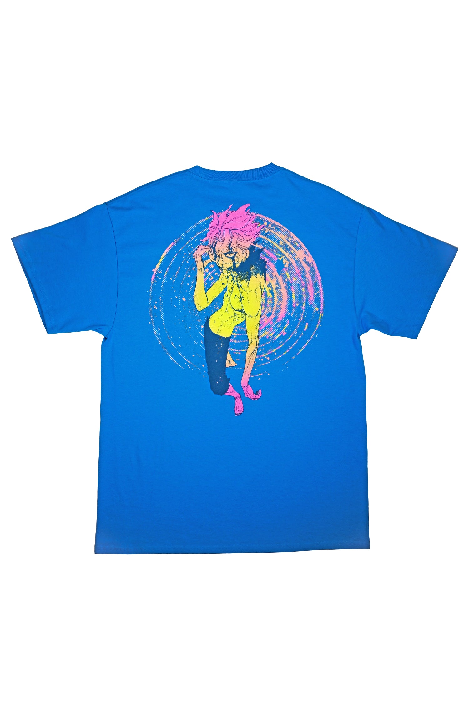 Dan Da Dan Okarun Tee- Sapphire Blue – Shonen Jump Store