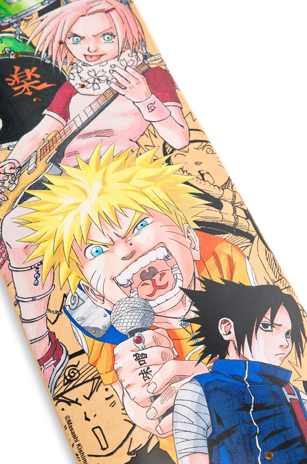 Naruto Doodle Skate Deck