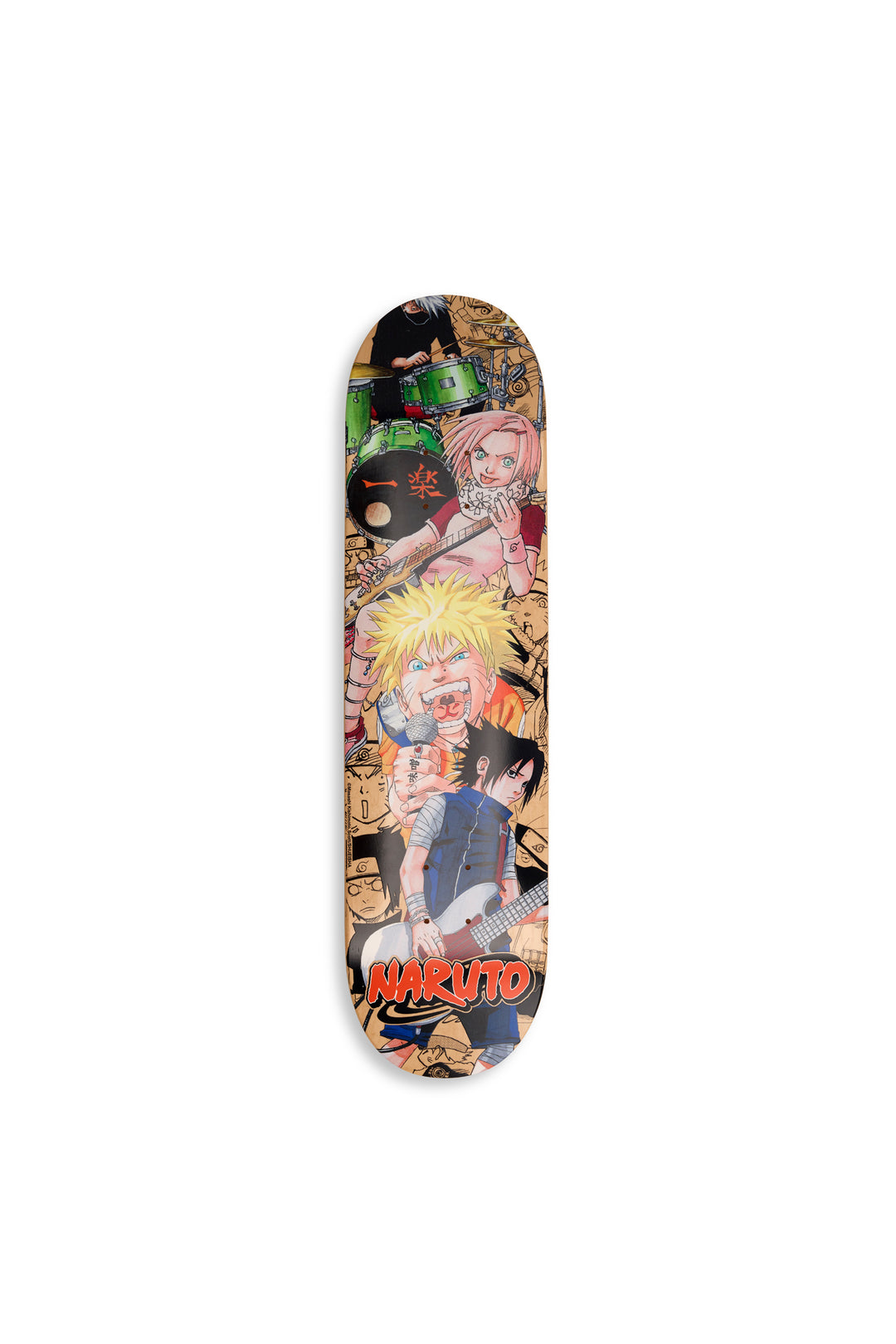 Naruto Doodle Skate Deck