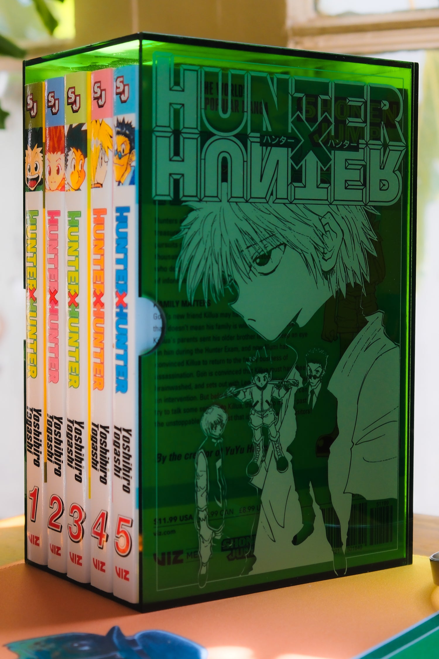 Hunter x Hunter Acrylic Manga Slip Case for Vol. 1 - 5 - Hunter