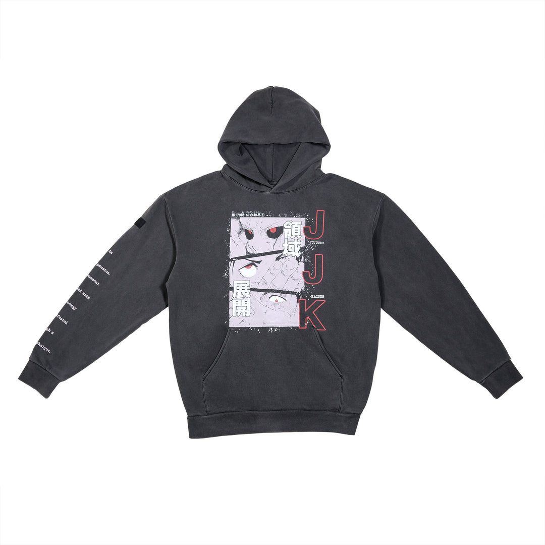 Jujutsu Kaisen Curses Pullover Hoodie - Potassium Black