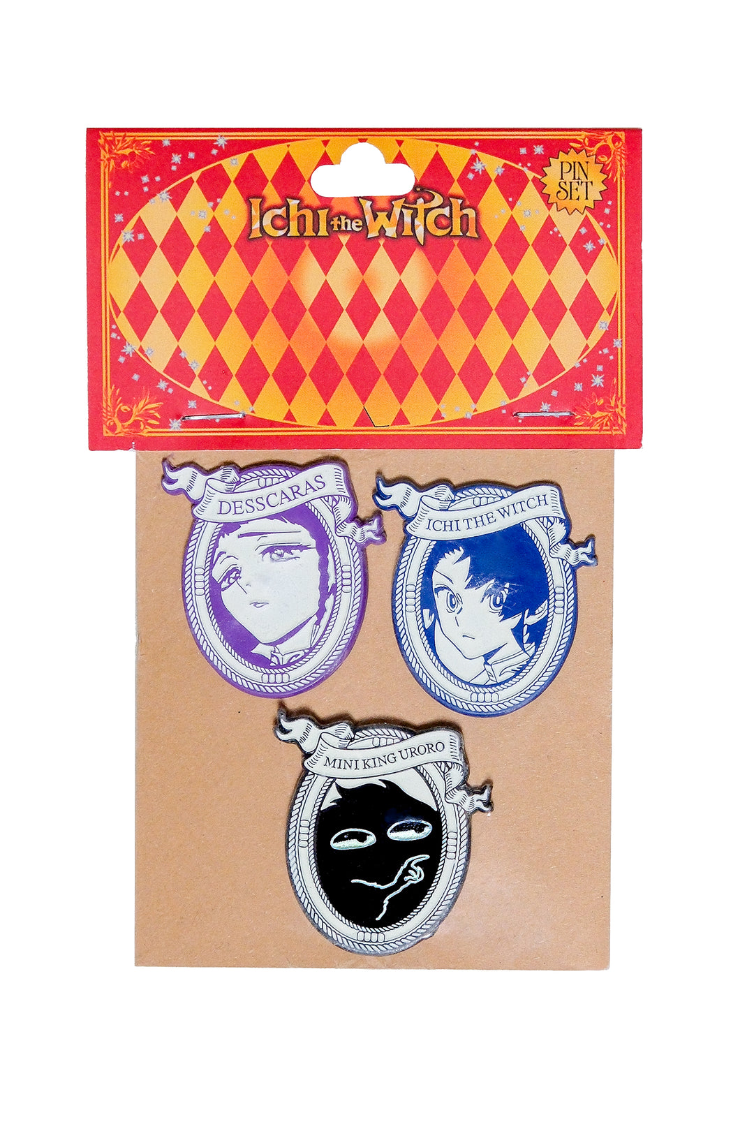 Ichi the Witch Glow-in-the-Dark Enamel Pin Set