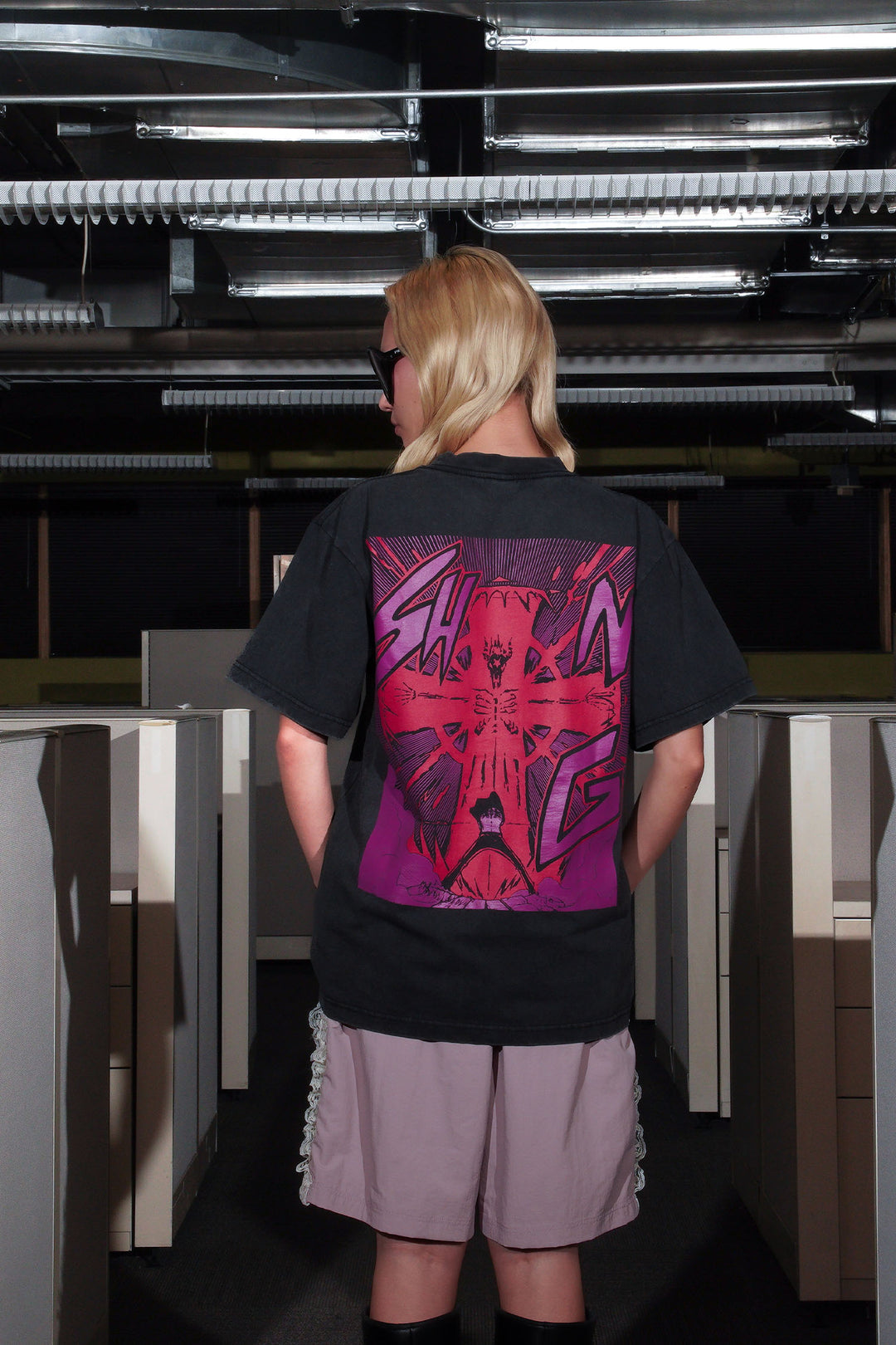 Ultimate Exorcist Kiyoshi Tattooed Exorcist Tee - Vintage Black