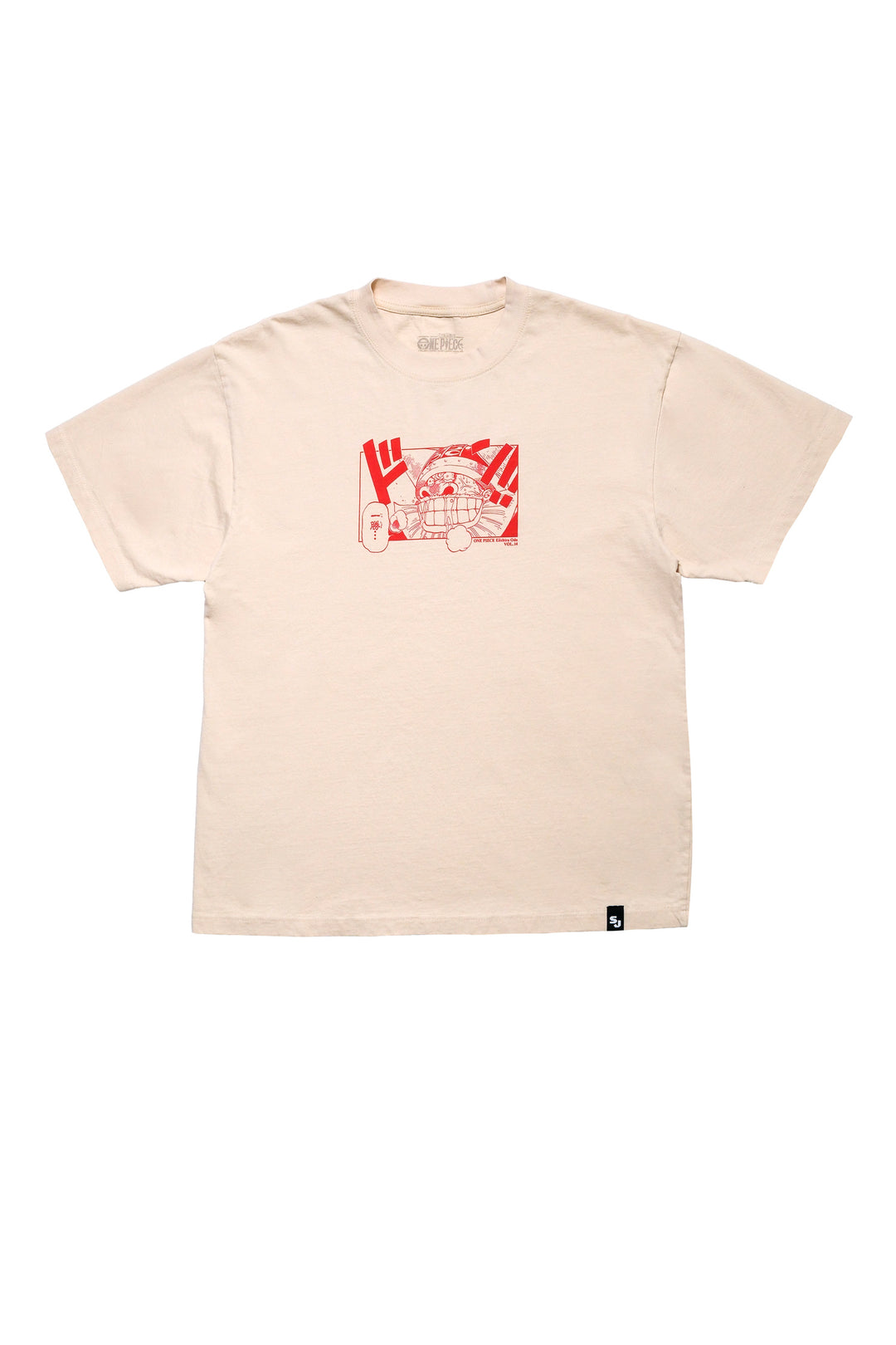 ONE PIECE Giants Story Tee - Off-White
