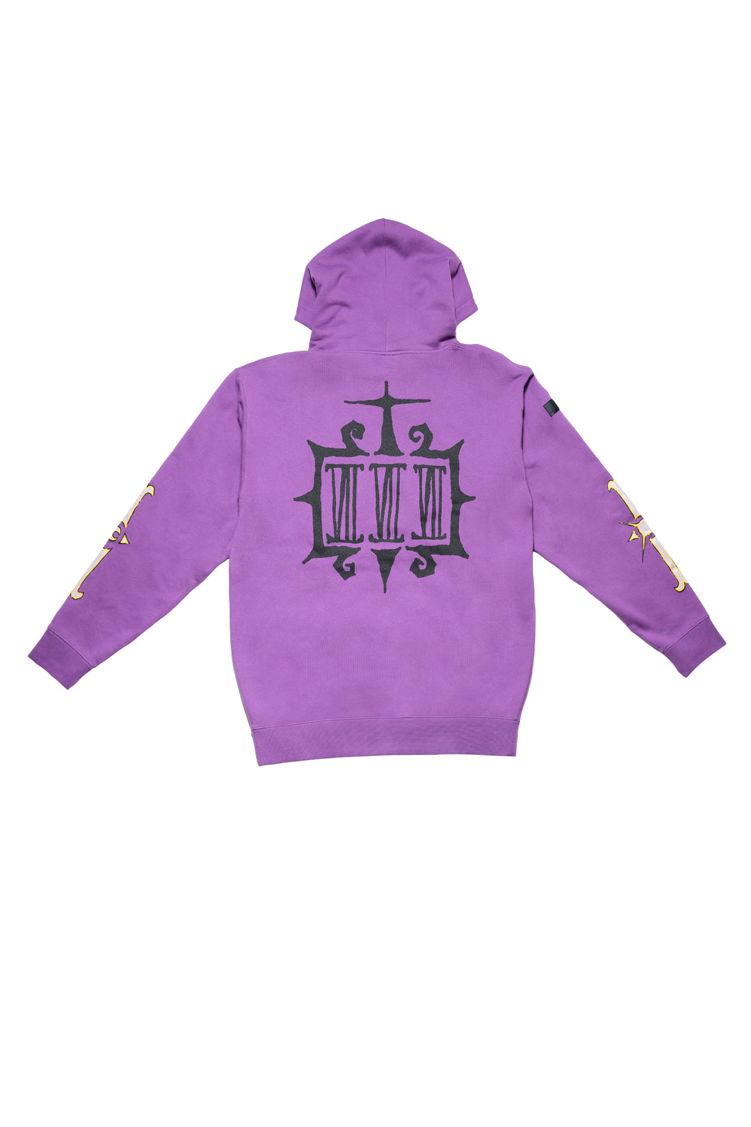 Ultimate Exorcist Kiyoshi Tattoos Glow In The Dark Pullover Hoodie - Spiced Plum