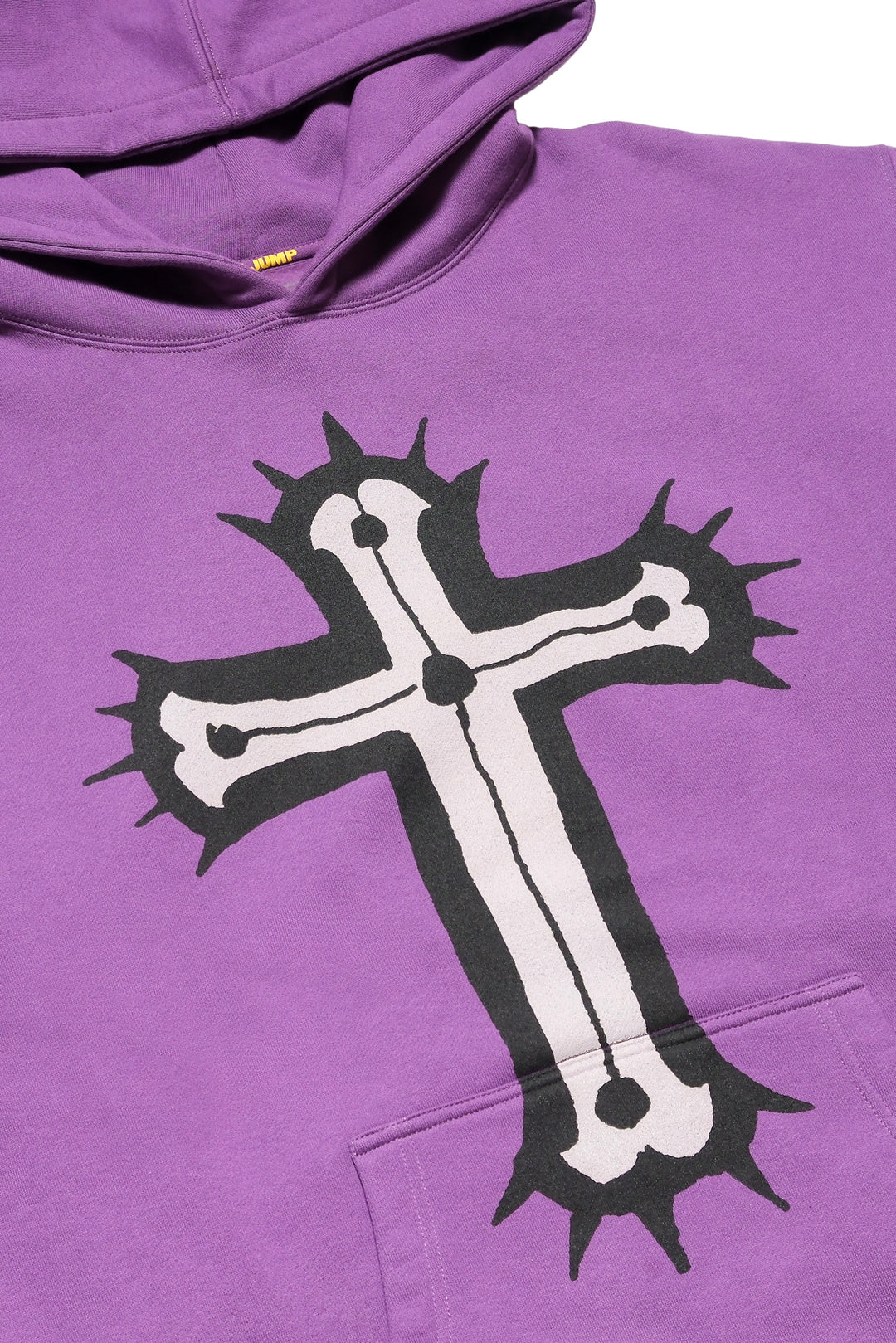 Ultimate Exorcist Kiyoshi Tattoos Glow In The Dark Pullover Hoodie - Spiced Plum