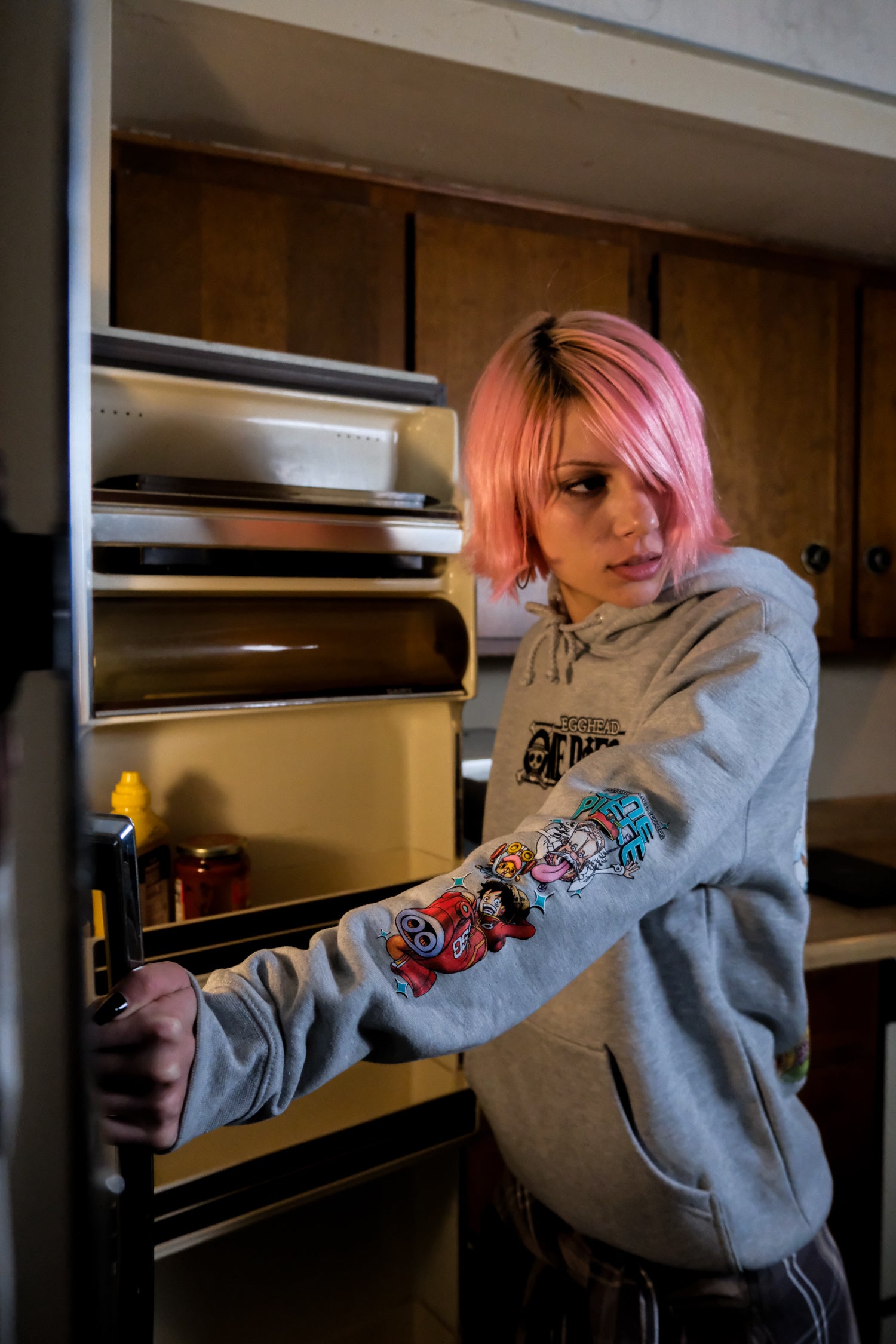 ワンピース hapiemi Hypland X One Piece Neon Gomu Hoodie Black | Culture Kings US