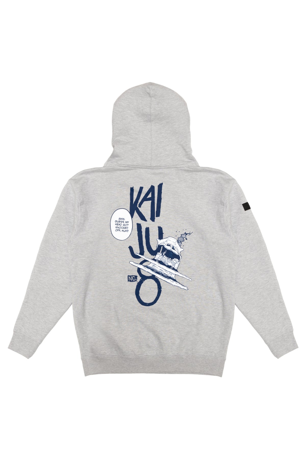 Kaiju No. 8 Knocked Off No. 9 Hoodie - Heather Grey – Shonen