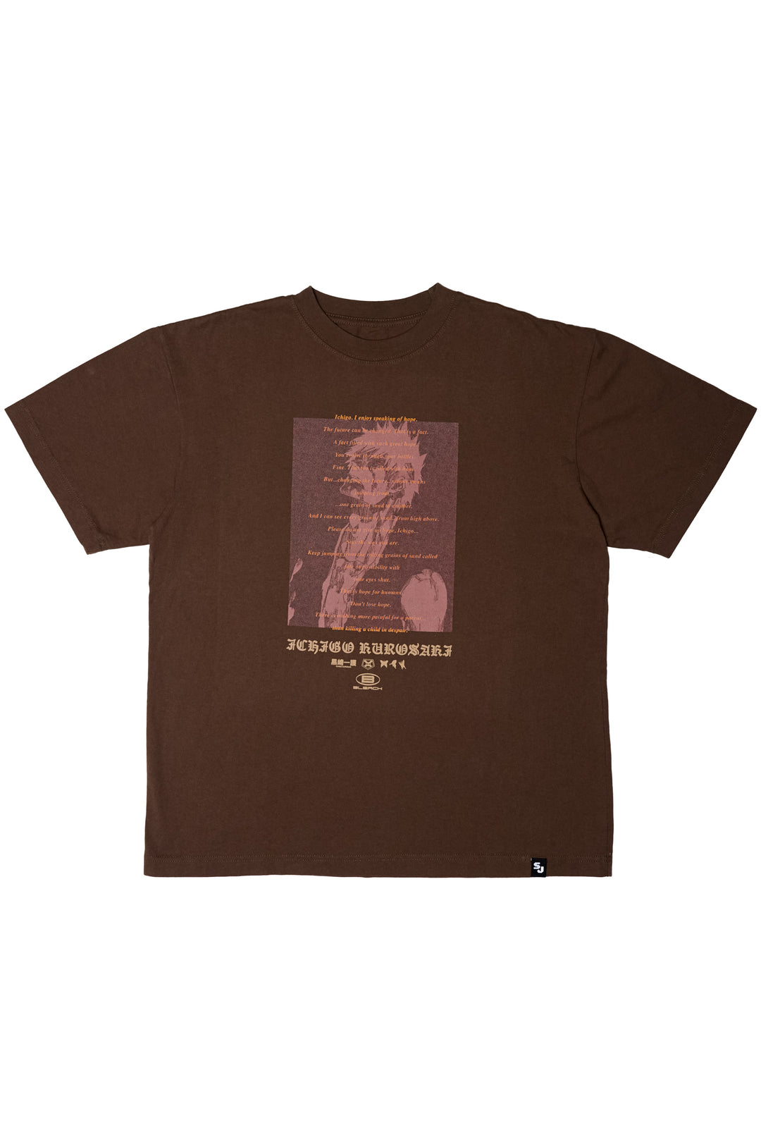 BLEACH Ichigo Final Battle Tee - Chocolate