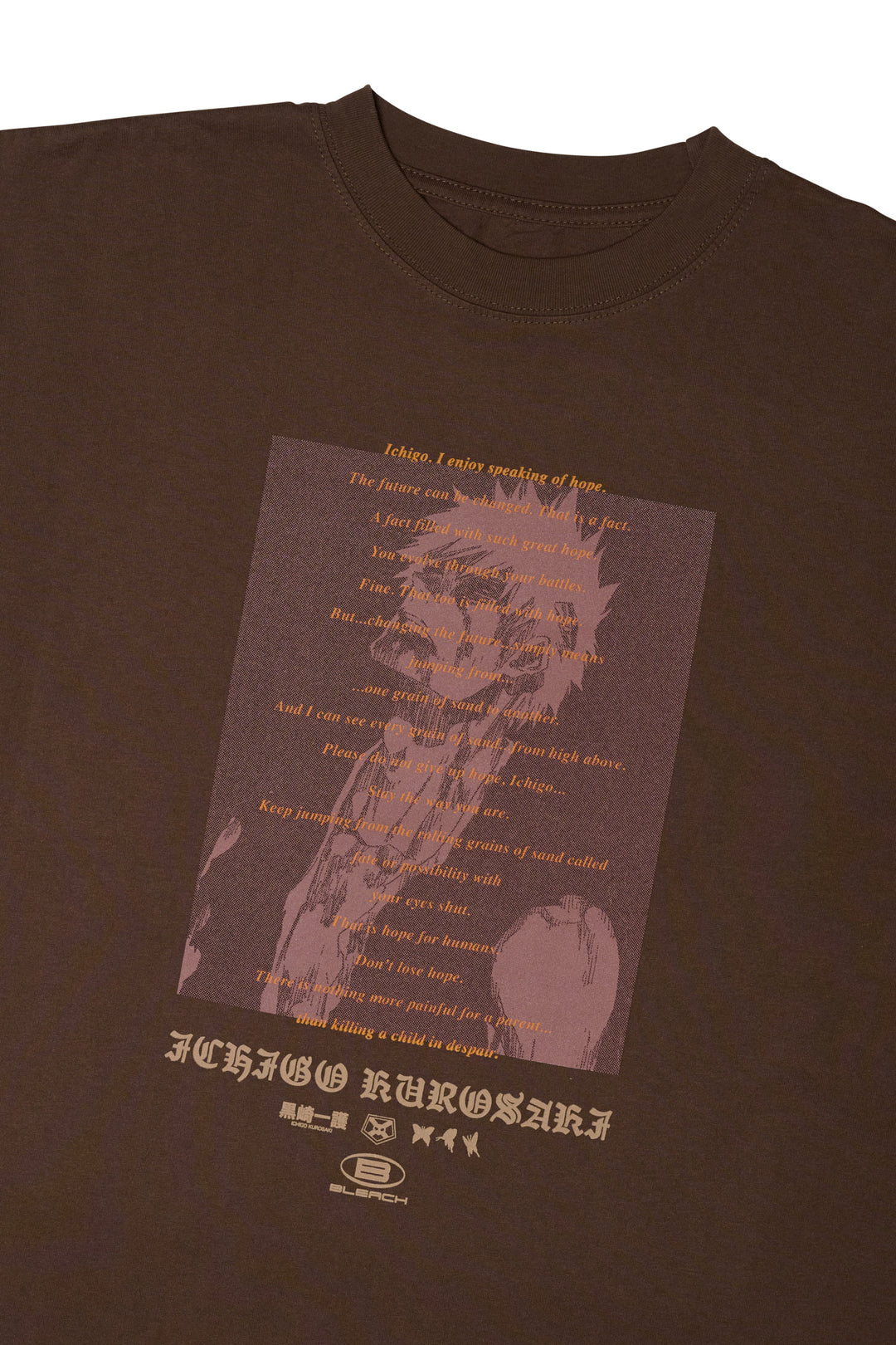 BLEACH Ichigo Final Battle Tee - Chocolate