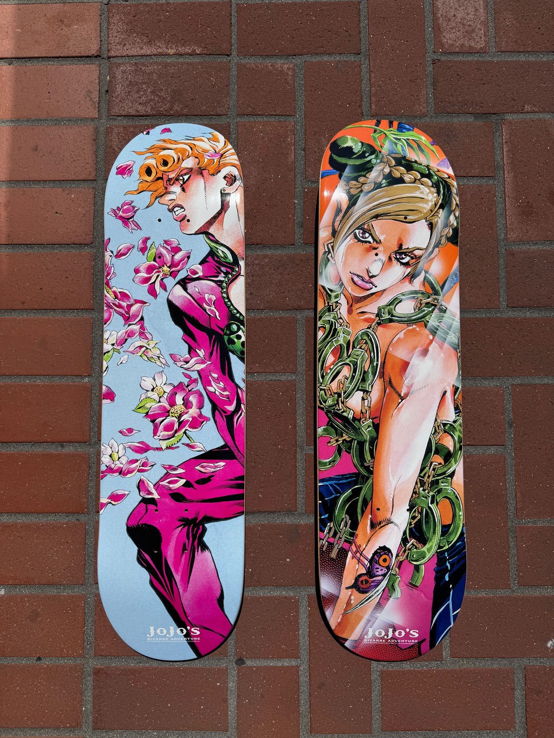 JoJo's Bizarre Adventure Pt. 5: Golden Wind Giorno Skate Deck