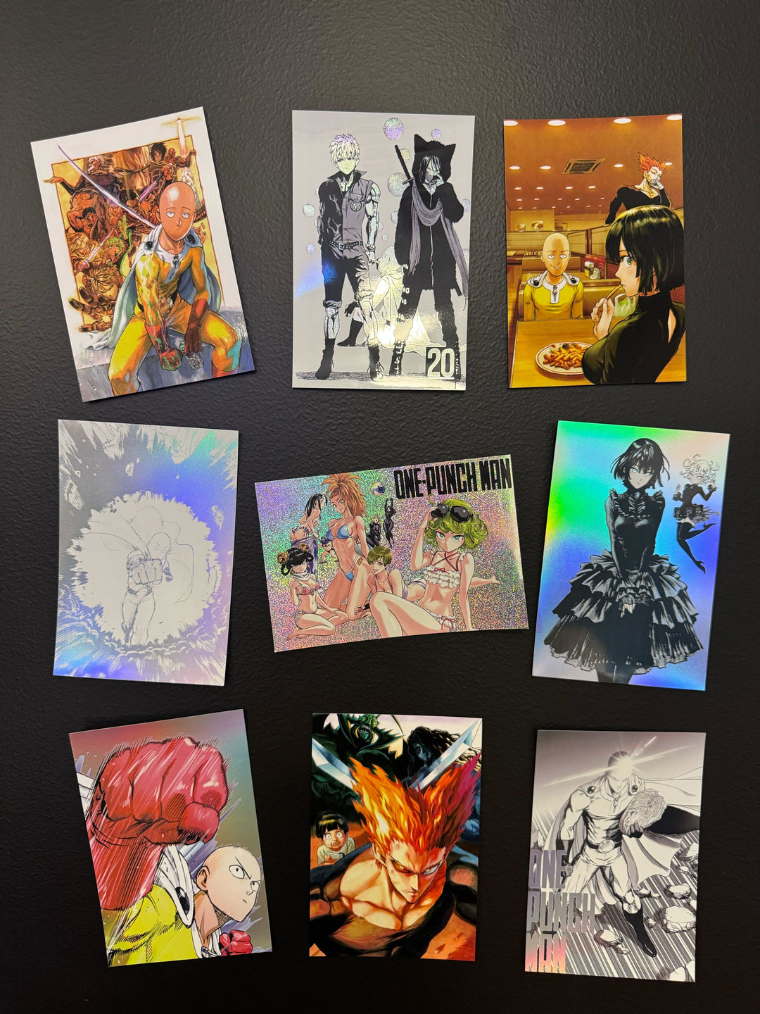 One Punch Man Blind Postcard Set - 9 Designs to Collect