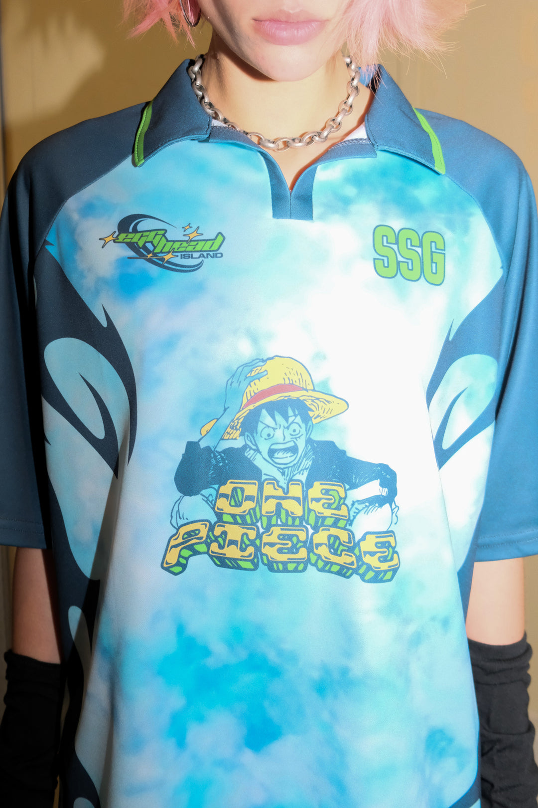 One Piece Egghead Island Athletic Jersey - Multi