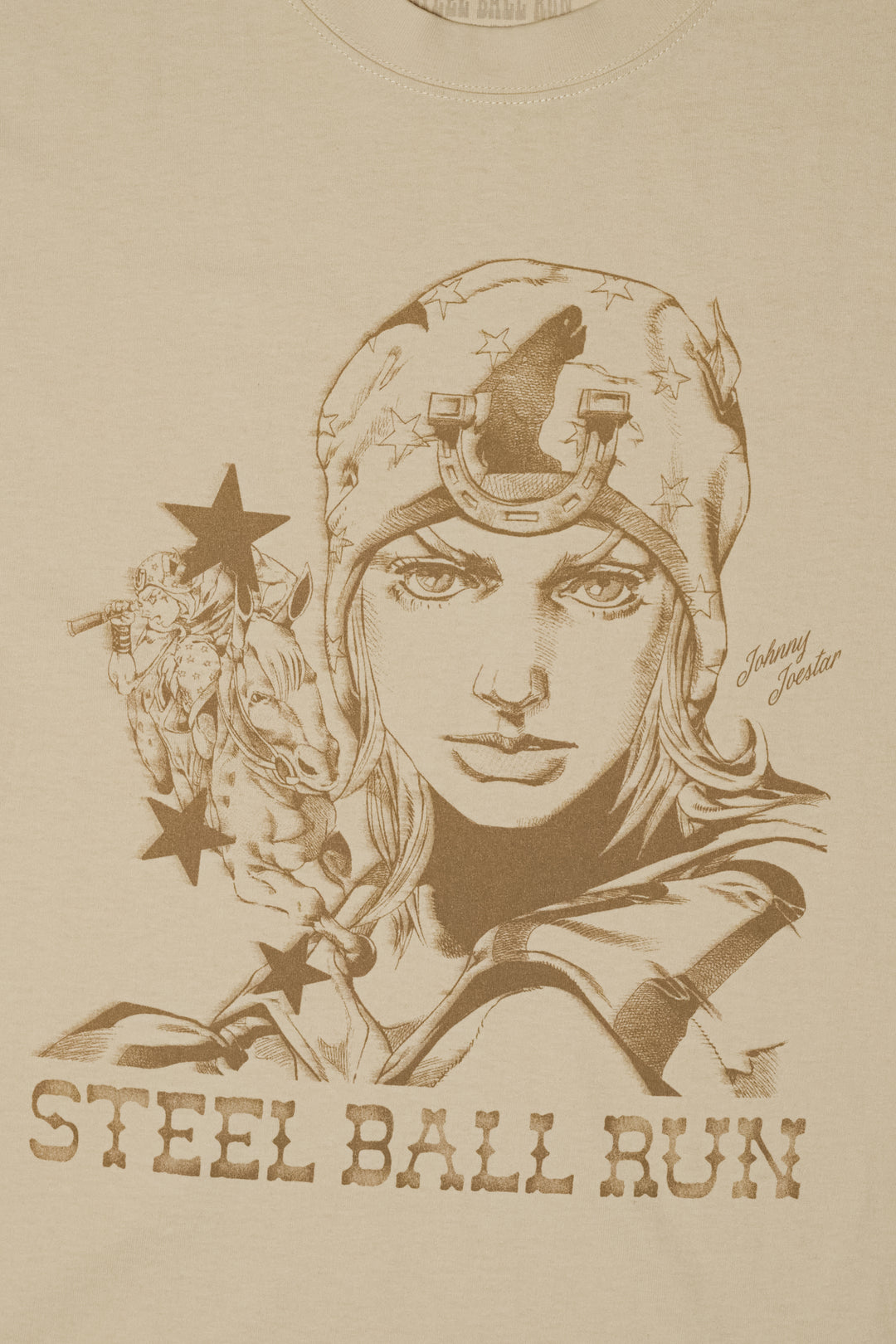 Steel Ball Run Johnny Joestar Tee - Off White