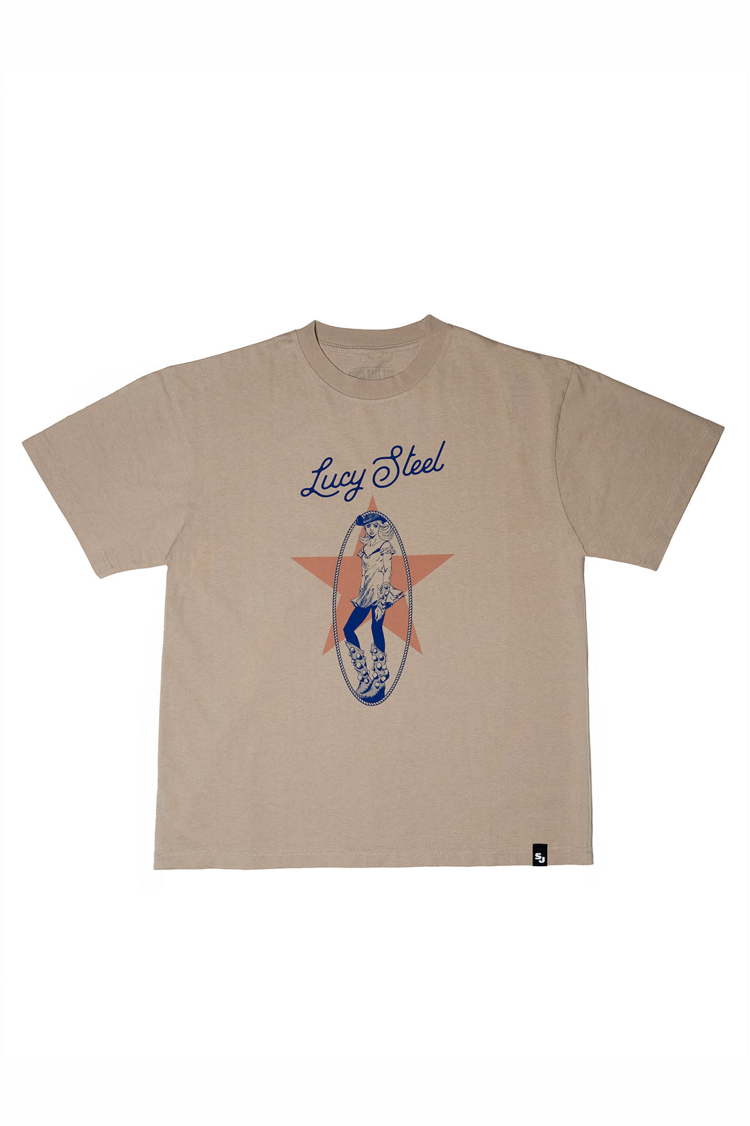 Steel Ball Run Lucy Steel Tee - Spring Tan
