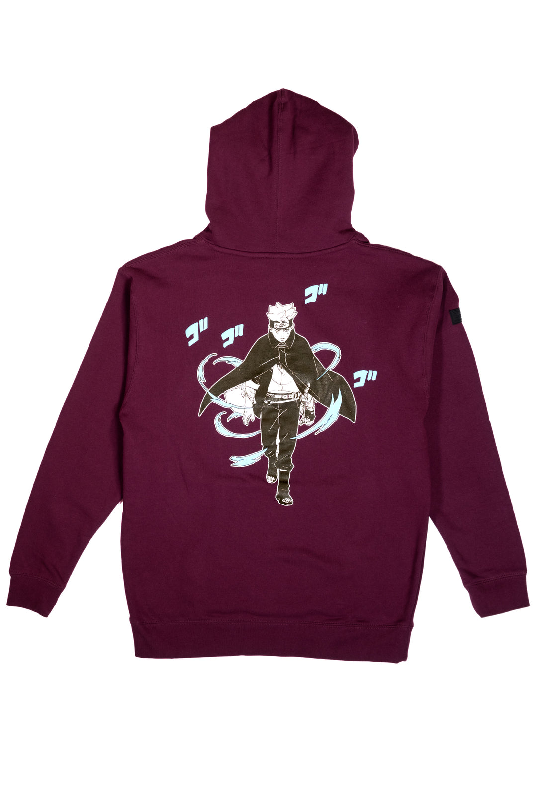 Boruto: Two Blue Vortex No Cure for Idiocy Hoodie - Maroon