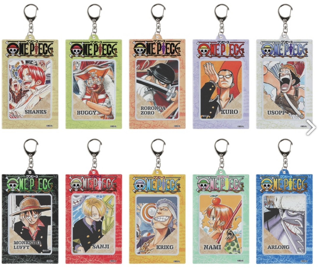 ONE PIECE Blind Badge Card Holder Collection Vol.1 (10 types in total / 1 random type)